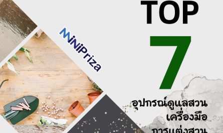 7 อันดับ อุปกรณ์ดูแลสวน เครื่งมือการแต่งสวน สินค้าดีที่ไม่ควรพลาด