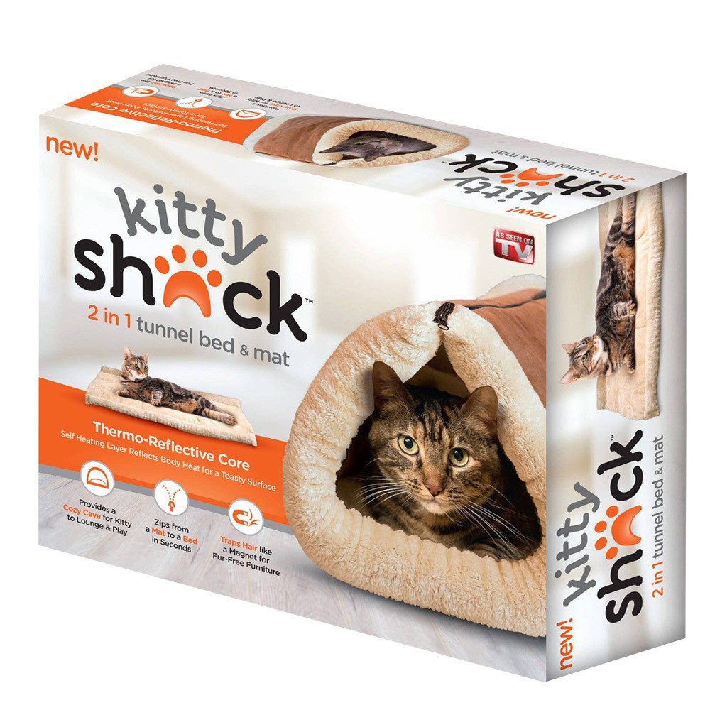 Kitty Shock 2 in 1 Tunnel Bed & Mat รุ่น Kitty Shock 08a-j1