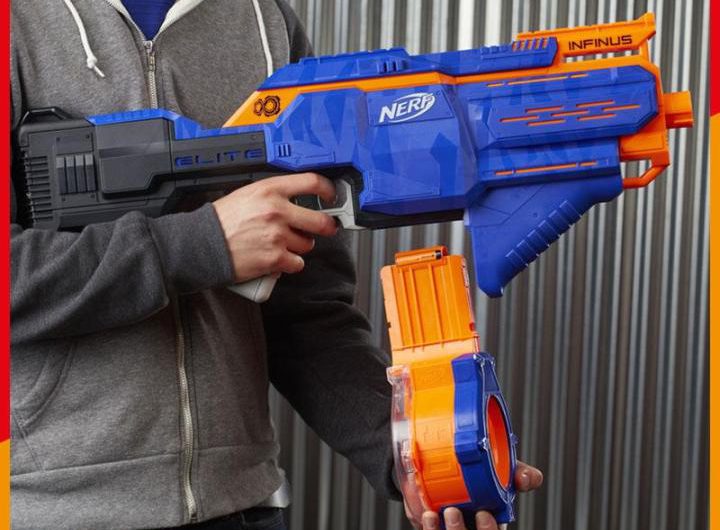 ปืนของเล่น Nerf ของแท้ คุณภาพดี เหมาะสำหรับเด็ก ปี 2022