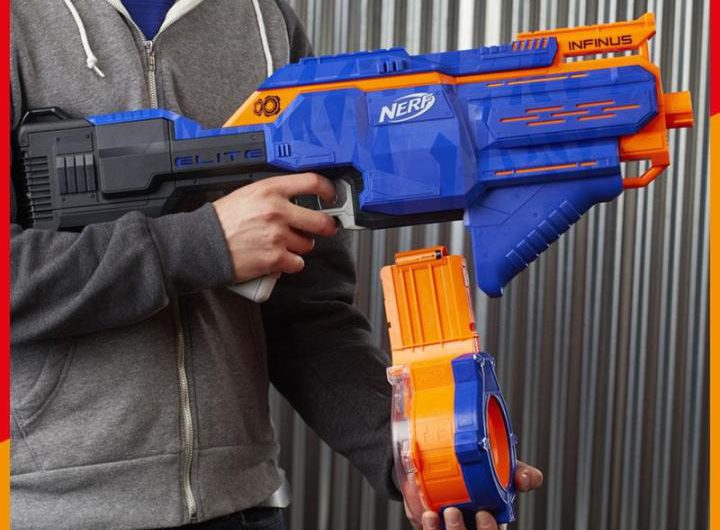 ปืนของเล่น Nerf ของแท้ คุณภาพดี เหมาะสำหรับเด็ก ปี 2024