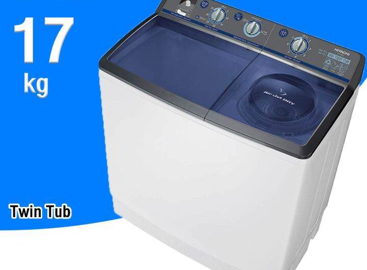 รีวิว เครื่องซักผ้า Hitachi 2 ถัง  รุ่นไหนดี ราคาถูก ปี 2025