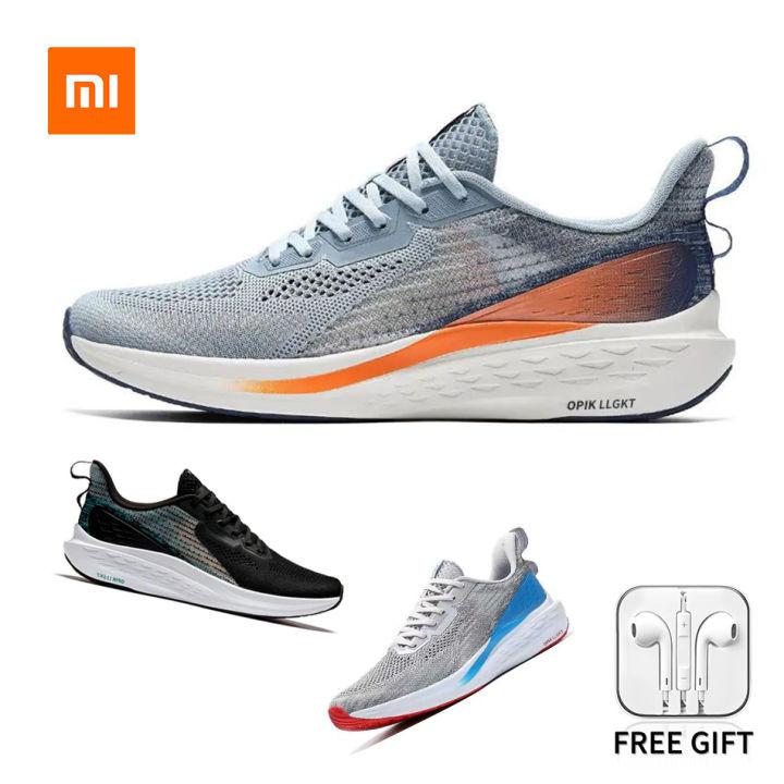 Xiaomi Youpin Casual Shoes Sneakers For Men 2021 Fashion Mesh Lightweight Breathable Male Flying Woven Running Shoes Size 39 44
