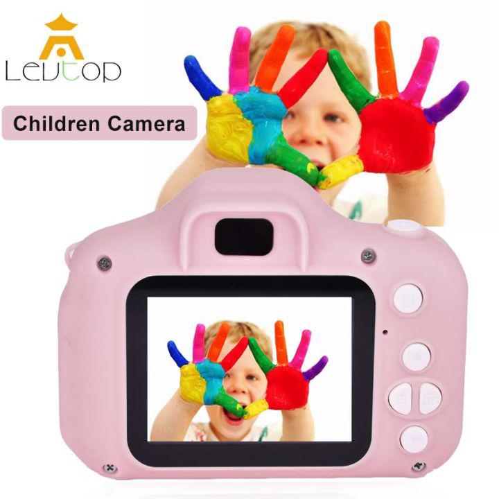 【Buy 2, Enjoy 5% off, Buy More Save More】LEVTOP Toy Cameras Children Camera Rechargeable Camera Video Recorder Mini Digital Camera Child Camcorder for  Birthday Gift