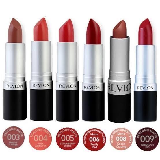 Revlon Matte Lipstick เรฟลอนลิปสติกเนื้อแมท