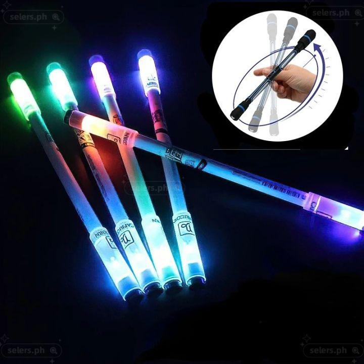 🔥พร้อมส่ง🔥 ปากกาควง Spinning Pen with Light ปากกาควงของแท้มีไฟ Light Balance Pen ของขวัญนักเรียน ปากกามีไฟ