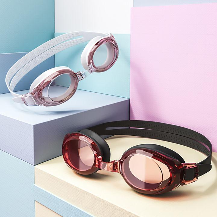 B.t.h แว่นตาว่ายน้ำผู้ใหญ่ HD กันน้ำและป้องกันหมอก Swimming Goggles