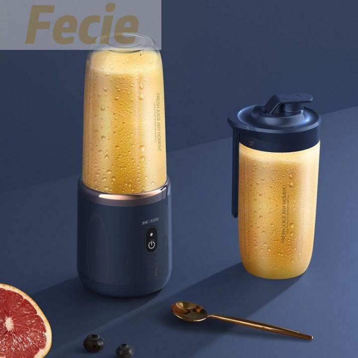 Fecie เครื่องคั้นน้ำผลไม้ เครื่องปั่นแบบพกพา มัลติฟังก์ชั่น A01461