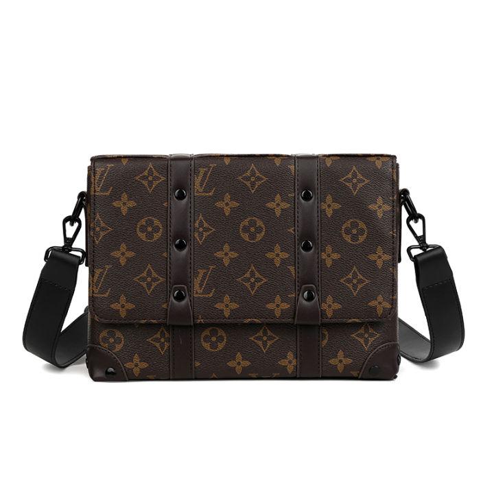 LOUISˉVUITTON กระเป๋ากล้อง LV,กระเป๋าแมสเซนเจอร์กระเป๋าสตรี #2022กระเป๋าทรงสี่เหลี่ยมขนาดเล็กกระเป๋าสะพายข้างคุณภาพสูงปี45727