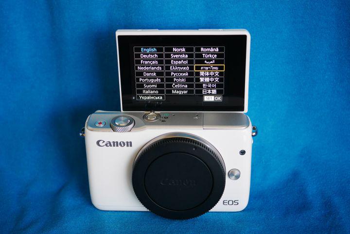 Canon EOS M10 Mirrorless Wi-Fi NFC Camera White Body, ตัวกล้อง M 10