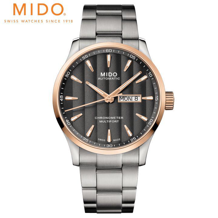 Mido รุ่น MULTIFORT CHRONOMETER 1 รหัสรุ่น M038.431.21.061.00