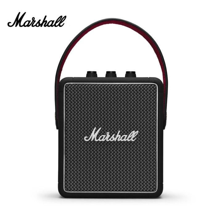 ลำโพงmarshallของแท้  ลำโพง บลูทูธ เบส MARSHALL STOCKWELL II ลำโพง เบสหนักๆ ไร้สายแบบพกพาเครื่องเสียงขนาดใหญ่กลางแจ้งแบบ ลำพงบลูทูธ พกพ