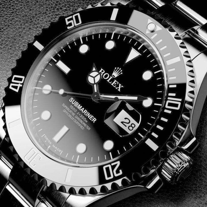 สปอตหุ้นพิเศษดู นาฬิกาข้อมือผู้ชายRolex/ พร้อมกล่อง Submariner Date Black Dial Men\'s Watch รับประกันของแท้116610LN สินค้ารับประกัน1ปี พร้อมกล่อง