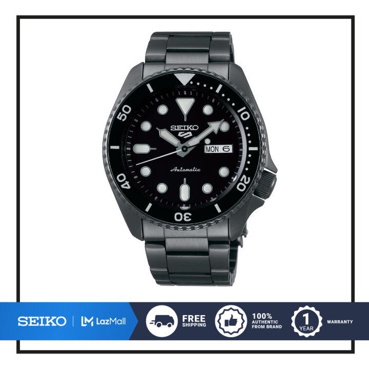 SEIKO นาฬิกาข้อมือ  NEW SEIKO 5 SPORTS AUTOMATIC MEN WATCH MODEL: SRPD65K