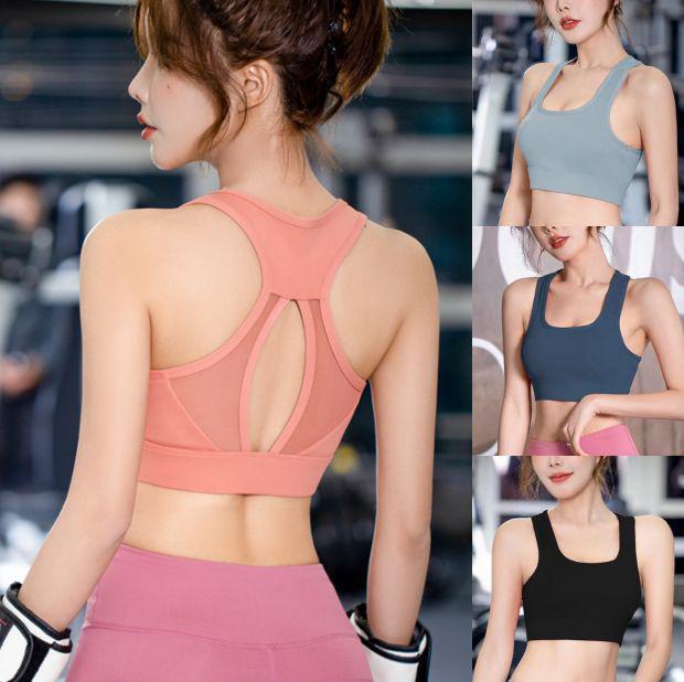 EVE-YOGA-609 Sport Bra เสื้อบราโยคะ สปอร์ตบราฟิตเนส ออกกำลังกาย เว้าหลัง ใส่กระชับ มีฟองน้ำถอดได้