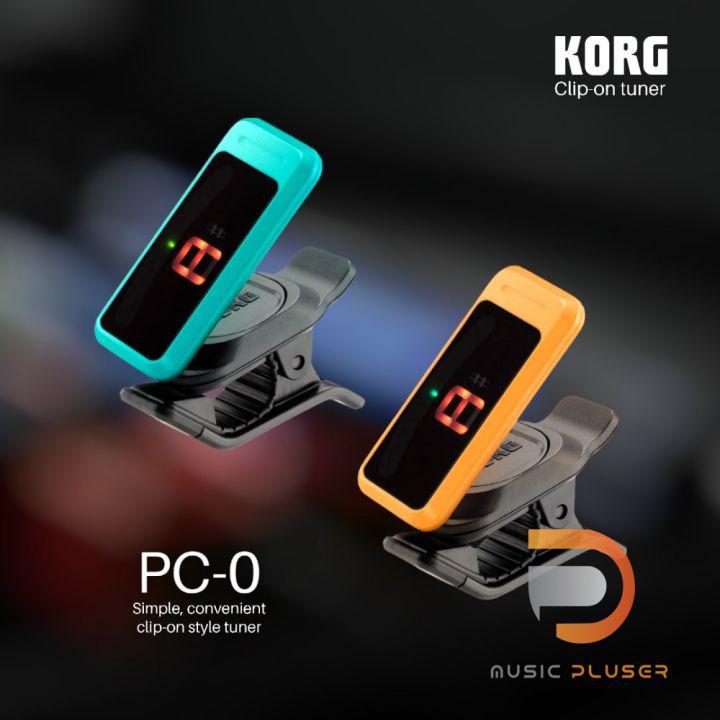 Korg PC-0 Clip-On Tuner เครื่องตั้งสาย กีต้าร์,เบส,ไวโอลีน แบบหนีบ สามารถใช้งานต่อเนื่องได้ 17 ชั่วโมงมีให้เลือก 2สี