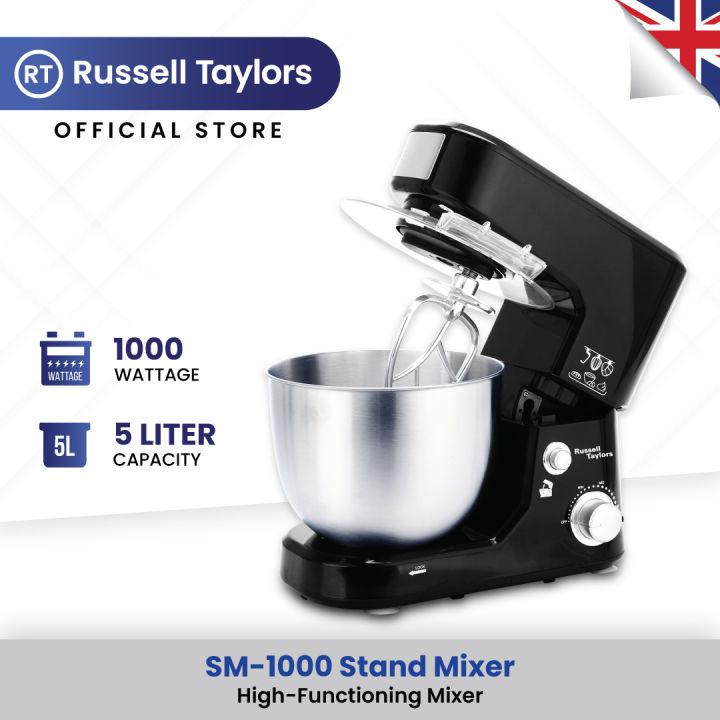 Russell Taylors 5 ลิตร เครื่องผสมอาหาร เครื่องตีไข่ Stand Mixer 1000w เครื่องตีแป้ง SM-1000