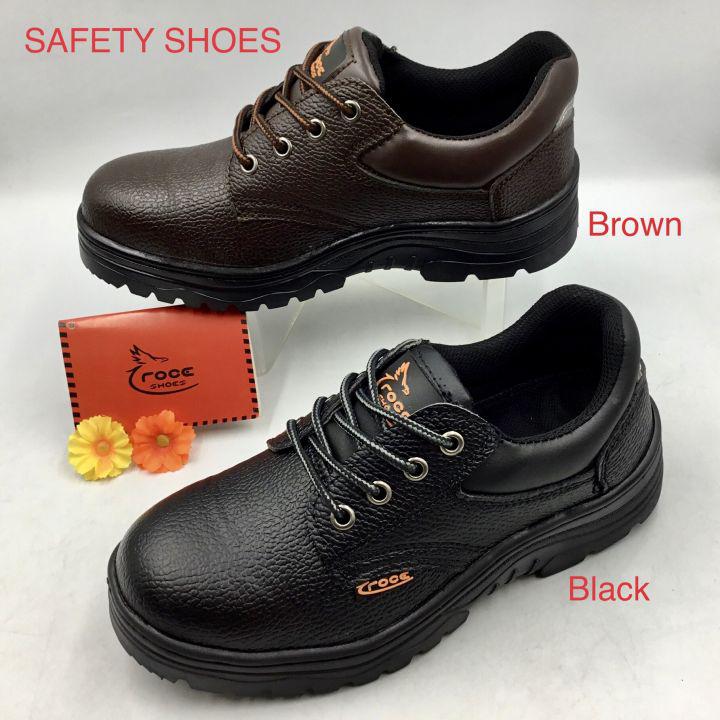 รองเท้าเซฟตี้ (SIZE 38-45) รองหัวเหล็ก Safety Shoes‎ ป้องกันการกระแทก