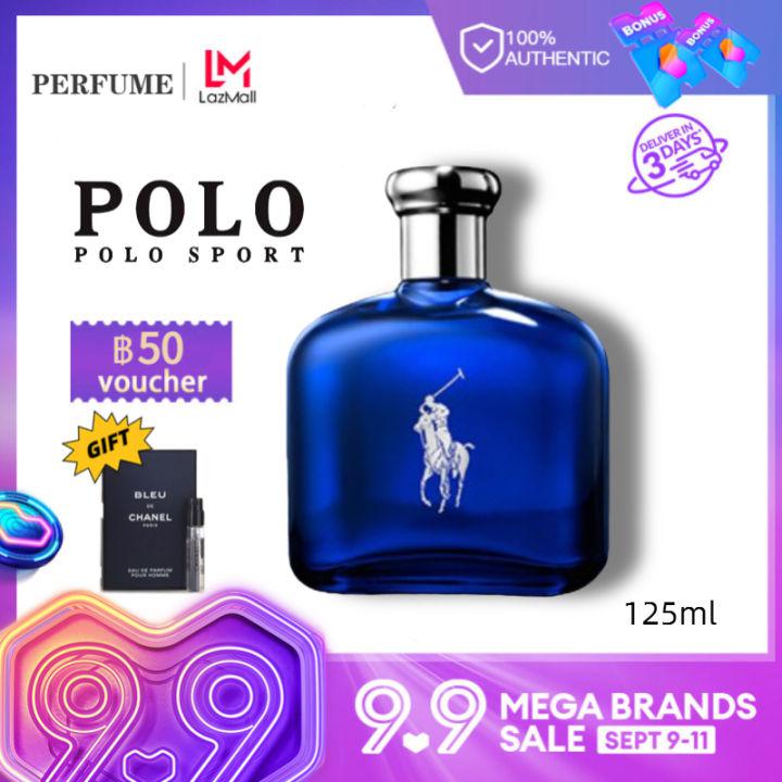 【100% แท้】Polo Blue Paul Ralph Lauren น้ำหอมผู้ชาย น้ำหอมติดทนนาน  men\'s perfume น้ำหอมแท้  125ML