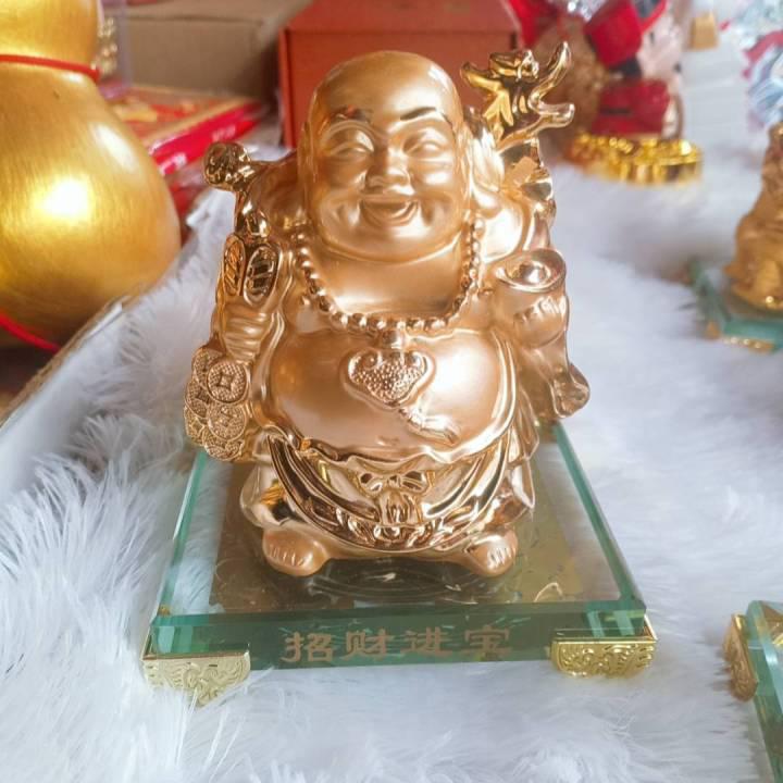 พระสังกัจจายน์ แบกถุงทอง + คฑาหยู่อี่ ของขวัญ ของฝาก ให้ผู้ใหญ่ ของมงคล ตรุษจีน ปีใหม่ ปีชง ปีใหม่จีน