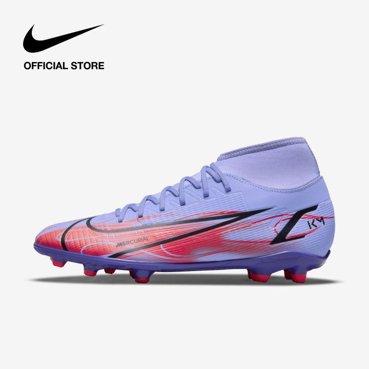 Nike Unisex Mercurial Superfly 8 Club KM MG Multi-Ground Soccer Cleats - Light Thistle ไนกี้ รองเท้าสตั๊ดฟุตบอลยูนิเซ็กส์สำหรับพื้นหลายประเภท Mercurial Superfly 8 Club KM MG - สีไลท์ทิสเทิล