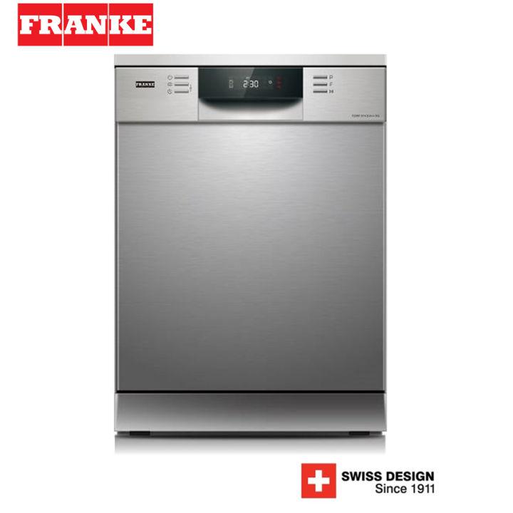FRANKE แฟรงเก้ เครื่องล้างจานแบบตั้งพื้น รุ่น FDWF 814 DA++ XS SILVER (สีสแตนเลส)