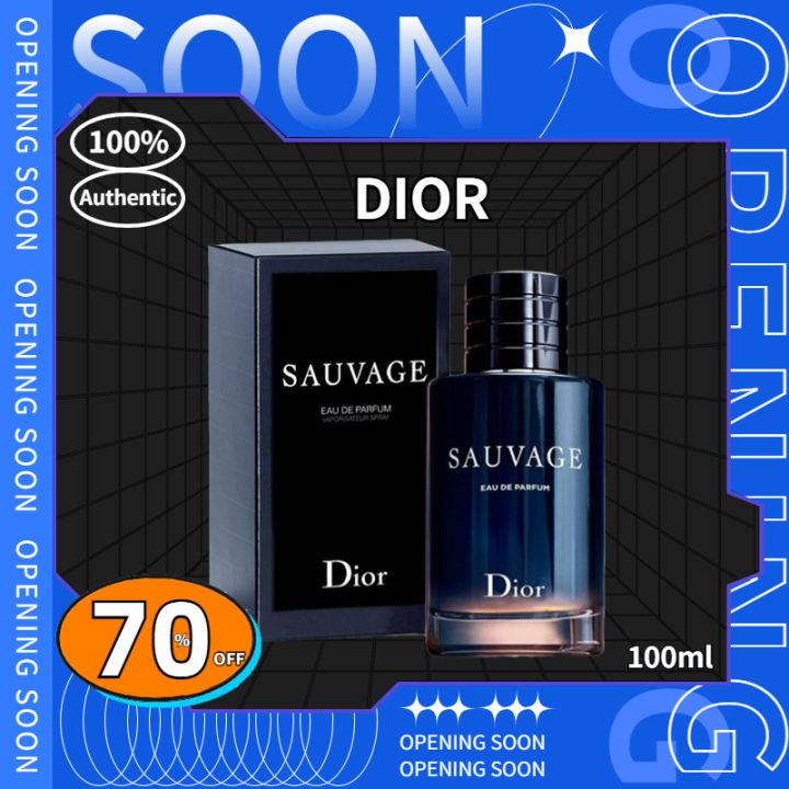 【100%ของแท้】น้ำหอมผู้ชาย Dior Sauvage EDP 100 ML for Men น้ำหอมดิออร์ น้ำหอมติดทนนาน
