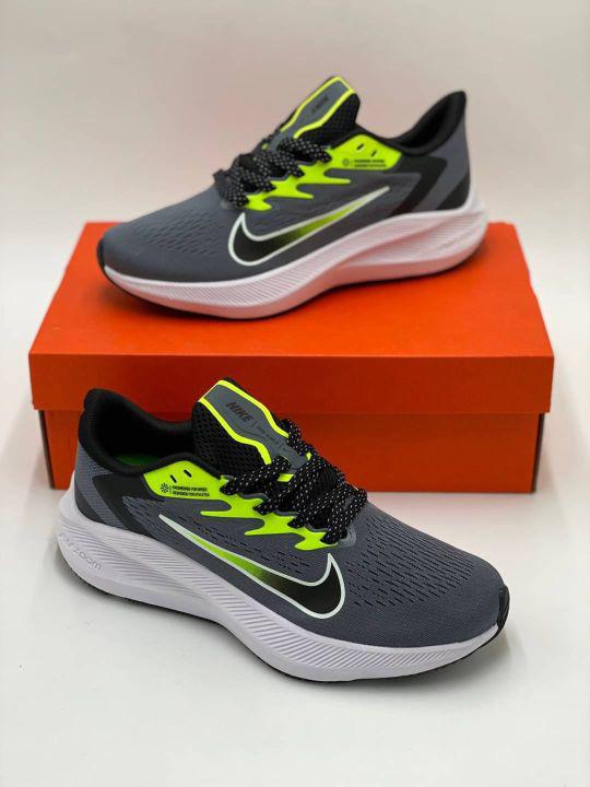 รองเท้าวิ่งหญิงN Air Zoom Winflo7 size:36-40 "มี 8 สี" รองเท้าวิ่ง รองเท้าออกกำลังกาย รองเท้าวิ่งมาราธอน (อุปกรณ์ครบเซทพร้อมกล่อง) รองเท้าวิ่งหญิง