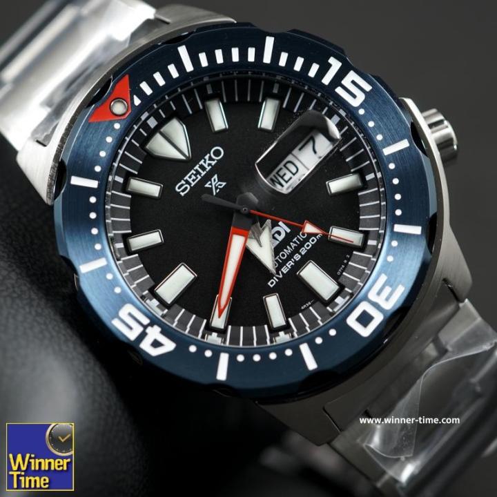 Winner Time นาฬิกา Seiko Prospex Monster Padi Special Edition รุ่น SRPE27 รับประกันบริษัท ไซโก ประเทศไทย เป็นเวลา 1 ปี