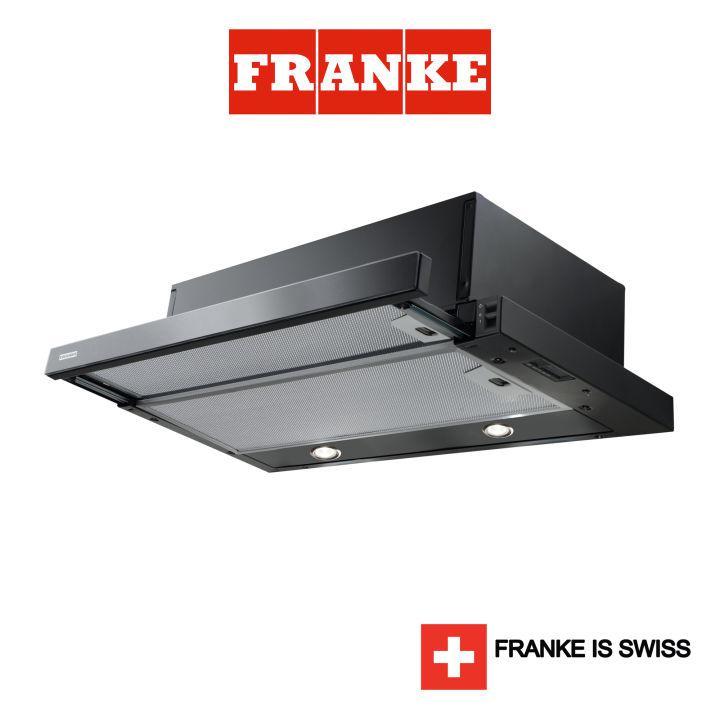 FRANKE เครื่องดูดควันแบบสลิมไลน์ขนาด 60 ซม. รุ่น FTC 601 BK/GL