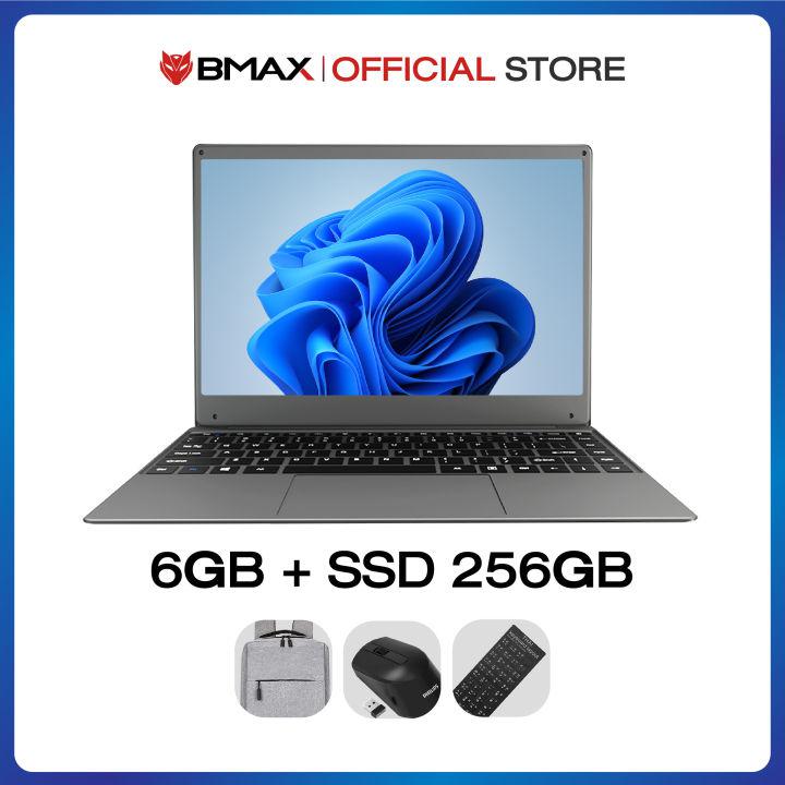 BMAX S13 โน๊ตบุ๊ค หน้าจอ13.3 นิ้ว ความละเอียด1920x1080 IPS Win10 64-bit รองรับ Window 11 ซีพียู Intel®Celeron™ N4020 2.8GHz ความจุ 6GB LPDDR4 256 GB SSD USB3.0*2 WIFI 2.4GHz/5GHz