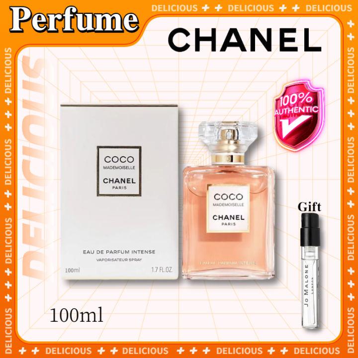【100%น้ำหอมแท้】Chanel Coco Mademoiselle Intense EDP 100ml น้ำหอมผู้หญิง กลิ่นหอมติดทนนาน กล่องซีลเดิมแท้