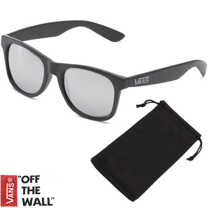 ของแท้ VANS แว่นกันแดด SPICOLI 4 SHADES รุ่น VN-0LC0CVQ (MATTE BLACK/SILVER) ดำด้าน เลนส์ปรอท ลิขสิทธิ์แท้ แว่น แว่นตา