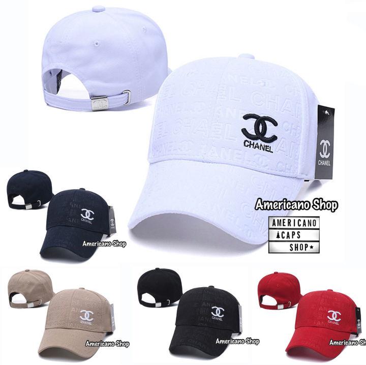 หมวกแก๊ป Cap หมวกแชแนล หมวกแฟชั่นเกาหลี หมวกเบสบอล หมวกกันแดด งานคุณภาพ 100% (ส่งจากไทย)