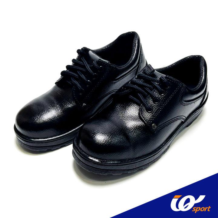 IQ Shoes รองเท้าเซฟตี้ หัวเหล็ก สำหรับผู้ชาย สีดำ รุ่น5801