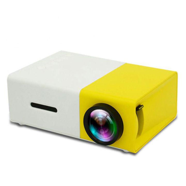 【จัดส่งที่รวดเร็ว】มินิโปรเจคเตอร์ ใหม่โปรเจคเตอร์YG-300 ต่อกับมือถือได Projector โปรเจคเตอร์ mini เครื่องฉาย HD โปรเจ็กเตอร์ 4K 1080P