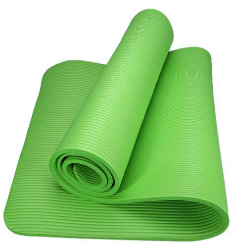 Jumper Kids เสื่อโยคะ  หนา 10มิล 10mm. ขนาด Yoga Mat 183x61 cm พร้อมถุงใส่ และ สายรัด แผ่นรองโยคะ พรมโยคะ เบาะเล่นโยคะ