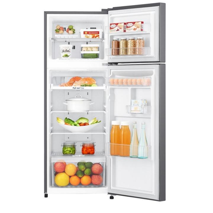 ตู้เย็น 2 ประตู LG ขนาด 7.4 คิว รุ่น GN-B222SQBB กระจายลมเย็นได้ทั่วถึง ช่วยคงความสดของอาหารได้ยาวนาน ด้วยระบบ Multi Air Flow