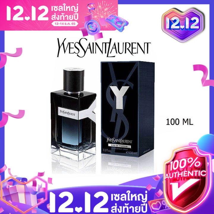 【ของแท้ 100% 】น้ำหอม ของแท้ นำ้หอม น้ำหอมผู้ชาย Men\'s perfume Yves Saint Laurent Y EDP for Man 100ML Men Fragrances