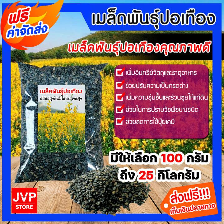 **ส่งฟรี** เมล็ดพันธุ์ปอเทือง มีให้เลือกตั้งแต่100 กรัม - 25 กิโลกรัม ดอกปอเทือง ดอกเหลือง เมล็ดพันธุ์คุณภาพดี พืชบำรุงดิน ให้ปุ๋ยอินทรีย