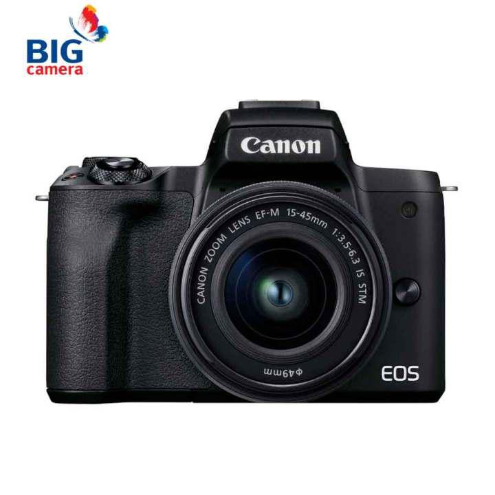 Canon EOS M50 Mark II (EF-M15-45mm f/3.5-6.3 IS STM) (Mirrorless Camera) [กล้องมิลเลอร์เลส] - ประกันศูนย์ - ผ่อนชำระได้  - เลือกรับสินค้าที่สาขาได้