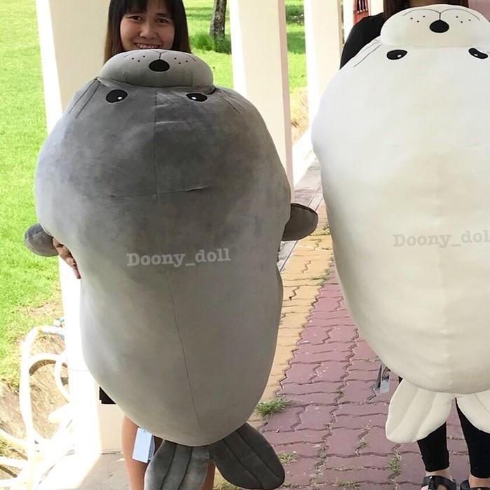 Doony_doll ส่งเร็ว จากกทม ตุ๊กตาแมวน้ำอุ๋งๆ 150cm ของขวัญ จับฉลาก ปีใหม่ ของขวัญวันเกิด ของขวัญให้แฟน วาเลนไทน์ ของขวัญปัจฉิม หมอนข้าง