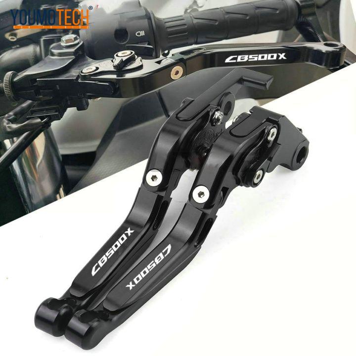 For Honda CBR500R CB500F CB500X CBR CB 500 R F X 2013-2021 & 2022- Motorcycle CNC Adjustable Foldable Brake Clutch Levers CB 500X Handle Brake Lever Handbrake