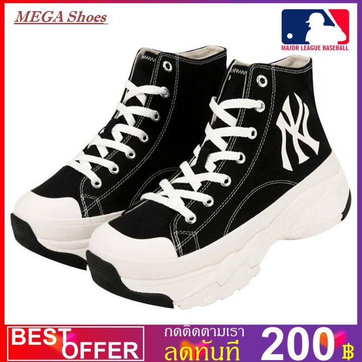 [[ ลิขสิทธิ์แท้ ]] MLB รองเท้าผ้าใบ CHUNKY HIGH ACCESSORY UNISEX CHUNKY HIGH SHOES 32SHU1111 50L NEW YORK YANKEES BLACKข้อเสนอดีๆถูกที่สุด พร้อมโปรโมชั่นและสวนลด สินค้ามีจำนวนจำกัด